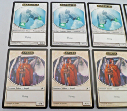 MTG Angel + Pentavite Tokens (x8) Scourge / Mirrodin Player Rewards, 2004, Magic - Image 4