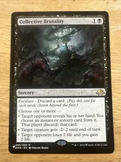 Collective Brutality #085/205 (NM) List Reprints LIST LIST Magic MTG - Image 1
