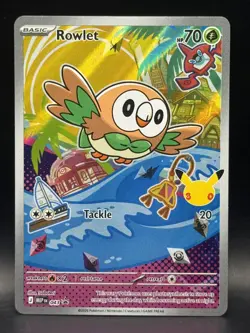 Rowlet Litten Popplio 30th Promo Set 43 44 45 Pokemon TCG First Partner - Image 2
