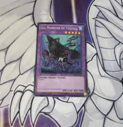 Yu-Gi-Oh! Secret Rare 1st ed - SEA MONSTER OF THESEUS - RATE-EN081 - NM - Image 1