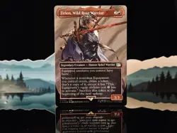 Firion, Wild Rose Warrior #531 FIN R (Borderless) (Surge Foil) Final Fantasy MTG - Image 1