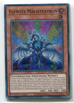 Yu-Gi-Oh! Elfnote Machtpatron Super Rare BPRO-DE013 - Image 1