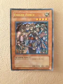 YUGIOH EXILED FORCE PARALLEL RARE HL04-EN001 NM - Image 1