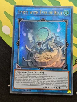Yu-Gi-Oh! - Spirit with Eyes of Blue - SDWD-EN033 - Ultra Rare - 1st Edition - Image 1