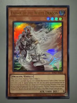 YUGIOH FALLEN OF THE WHITE DRAGON ASIA ENGLISH EDITION BPRO-AE024 ULTRA RARE - Image 1
