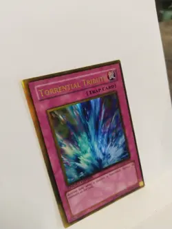 Torrential Tribute GLD1-EN040 Gold Ultra Rare Yugioh Card Game Single - Image 2