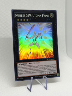 Number S39: Utopia Prime DUAD-AE102 Super Rare AE Near Mint YuGiOh Card - Image 2
