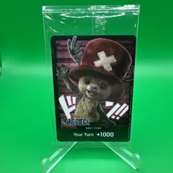 Ban Dai One Piece TCG Card Game English Chopper Don Netflix Promo Card Sealed - Image 1