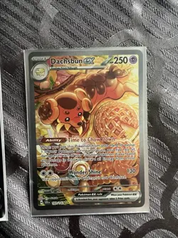 Pokemon Card Dachsbun ex 169/142 Special Illustration Rare Stellar Crown NM - Image 1