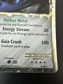 Pokemon TCG Steelix Prime Unleashed Holo Card 87/95 Rare - Image 5