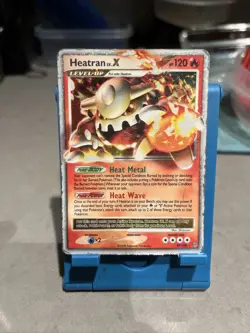 Heatran LV. X 97/100 Extended Art Holo Ultra Rare Card 2008 Pokemon Stormfront - Image 1