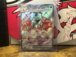 Pokemon TCG Charizard EX Scarlet & Violet Paldean Fates Promo Card #74 - Image 1