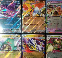 Pokemon ex ULTRA RARE Collection Lot (14 Cards) Mega Latias, Crobat, Ho-Oh Mint - Image 1