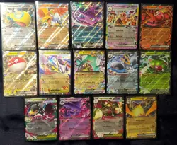 Pokemon ex ULTRA RARE Collection Lot (14 Cards) Mega Latias, Crobat, Ho-Oh Mint - Image 2