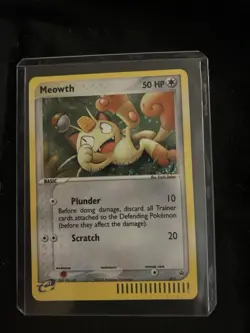 Meowth #013 Black Star Promo Holo Pokemon Card TCG NM - Image 1