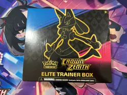Pokemon TCG Crown Zenith Elite Trainer Box ETB New/Sealed *Tear in Seal* - Image 1
