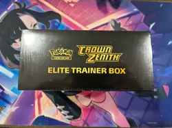 Pokemon TCG Crown Zenith Elite Trainer Box ETB New/Sealed *Tear in Seal* - Image 4