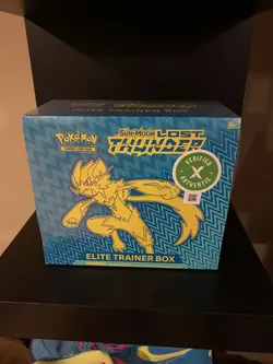 New Factory Sealed Pokemon TCG: Sun & Moon Lost Thunder Elite Trainer Box ETB - Image 1