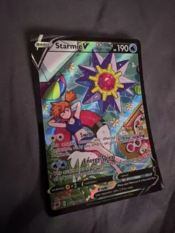 Pokemon TCG Starmie v Astral Radiance Holo Ultra Rare Full Art TG13/TG30 - Image 1