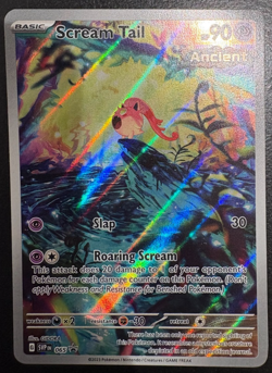 Pokemon TCG Scream Tail SVP065 Black Star Promo Holo Paradox Rift NM - Image 1