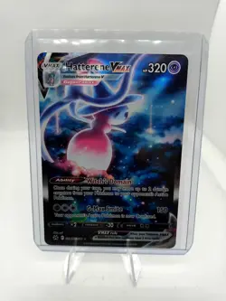 Hatterene VMAX GG47/GG70 Holo VMAX Rare Crown Zenith Galarian Gallery Pokemon NM - Image 1