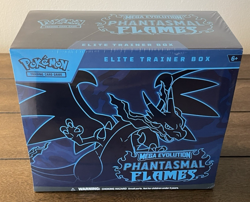 Pokemon TCG ME02 Phantasmal Flames Sealed Elite Trainer Box - Image 1