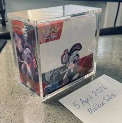 Pokemon Destined Rivals Booster Box - Factory Sealed With Acrylic Case comes - Image 1