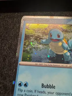 Squirtle SVP048 HD SWIRL Holo Promo Pokemon Card NM - Image 2