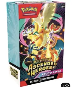 Pokemon TCG: Ascended Heroes Booster Bundle - PRE-SALE - Image 1