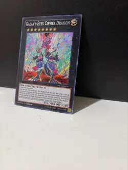 | Yugioh Galaxy-Eyes Cipher Dragon DRL3-EN029 1st Secret Dragons Of NM 🔥 | - Image 3