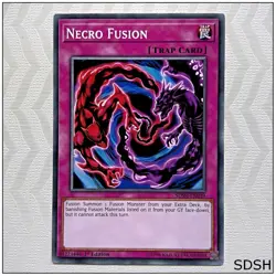 Necro Fusion - SDSH-EN039 - Common 1st Edition Yugioh - Image 1