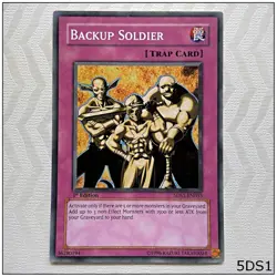 Backup Soldier - 5DS1-EN035 - Common 1st Edition Yugioh - Image 1