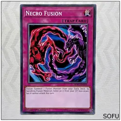 Necro Fusion - SOFU-EN075 - Common 1st Edition Yugioh - Image 1
