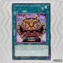 Pot of Riches - ANGU-EN055 - Rare 1st Edition Yugioh - Image 1