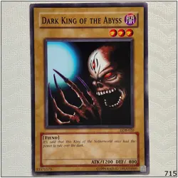 Dark King of the Abyss - LOB-020 - Common Unlimited Yugioh - Image 1