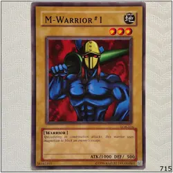 M-Warrior #1 - LOB-076 - Common Unlimited Yugioh - Image 1