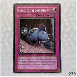 Attack of the Cornered Rat - RGBT-EN075 - Common 1st Edition Yugioh - Image 1