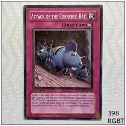Attack of the Cornered Rat - RGBT-EN075 - Common 1st Edition Yugioh - Image 1