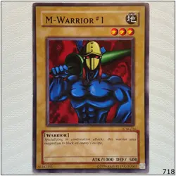 M-Warrior #1 - LOB-076 - Common Unlimited Yugioh - Image 1