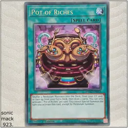 Pot of Riches - ANGU-EN055 - Rare 1st Edition Yugioh - Image 1