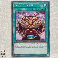 Pot of Riches - ANGU-EN055 - Rare 1st Edition Yugioh - Image 1