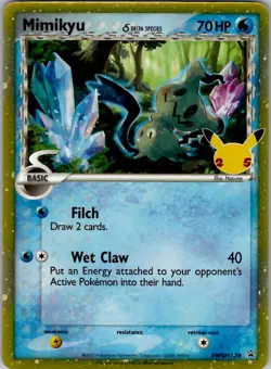 Mimikyu (Delta Species) - SWSH: Sword & Shield Promo Cards SWSH136 Holo NM - Image 1