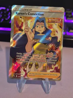 Karen's Conviction - 193/198 - Ultra Rare - Chilling Reign - Pokemon Card - NM/M - Image 1