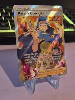 Karen's Conviction - 193/198 - Ultra Rare - Chilling Reign - Pokemon Card - NM/M - Image 3
