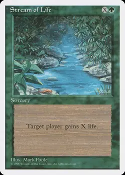 4x Stream of Life - LP - 4th Edition - SPARROW MAGIC - mtg - Image 1