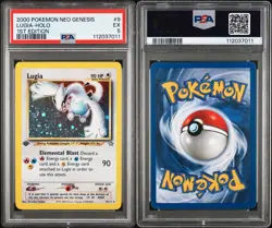 2000 Pokemon Neo Genesis Lugia 1st Edition Holo Rare 9/111 - PSA 5 - Image 2