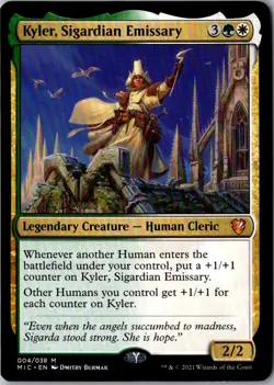 Commander: Innistrad: Midnight Hunt #4 Kyler, Sigardian Emissary - Image 1