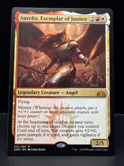 Aurelia, Exemplar of Justice | MTG Guilds of Ravnica #153 - Image 1
