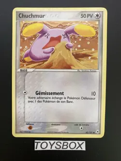 Carte Pokemon Chuchmur 82/101 / Bloc EX Legendes Oubliees / TBE FR - Image 2