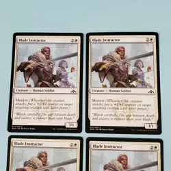 4x Blade Instructor - Guilds of Ravnica - 001/259 - MTG Magic The Gathering - Image 2